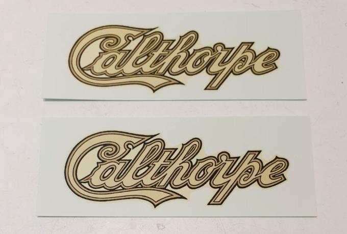 Calthorpe Tank Transfer 1930's Set of 2