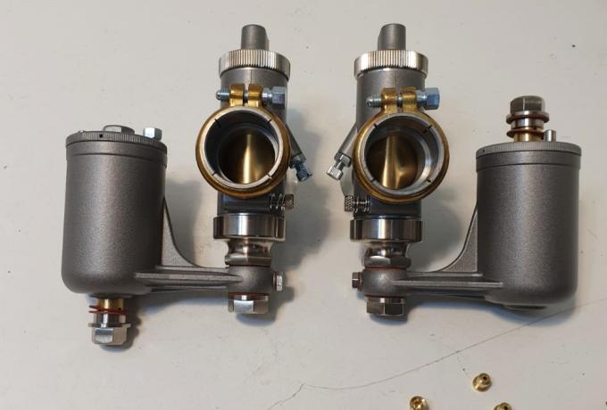 Amal Carburettor Set Vincent C Rapide/Meteor Std Front and B+C Rapide Std 1000cc Back 1949-54 