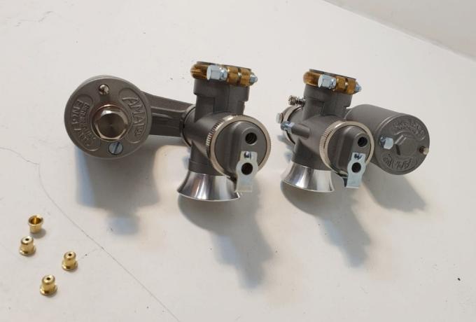Amal Carburettor Set Vincent C Rapide/Meteor Std Front and B+C Rapide Std 1000cc Back 1949-54 