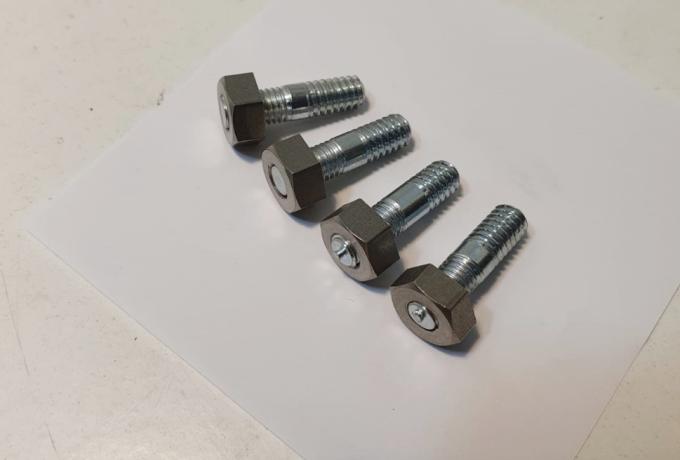 BSA A10 Stud + Nut Rockerbox/Sump Stainless Steel