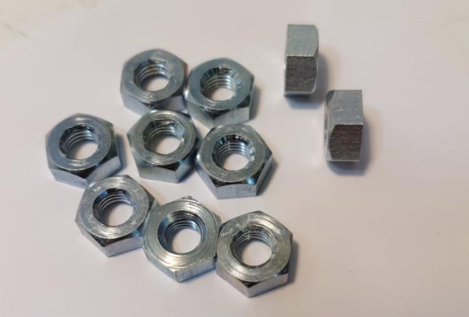 Nut Set of 10 1/4. 26Tpi. BSC
