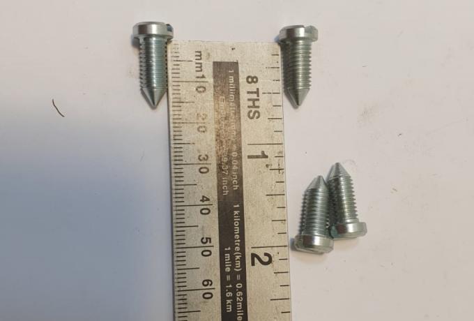 Triumph/BSA/AJS/Matchless Fixing Screw - Knee Pad/Rubber  Set of 4