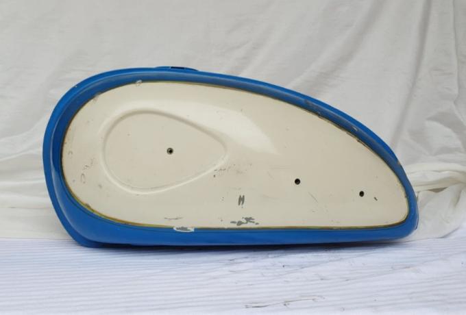 BSA B40 Petrol Tank Blue used