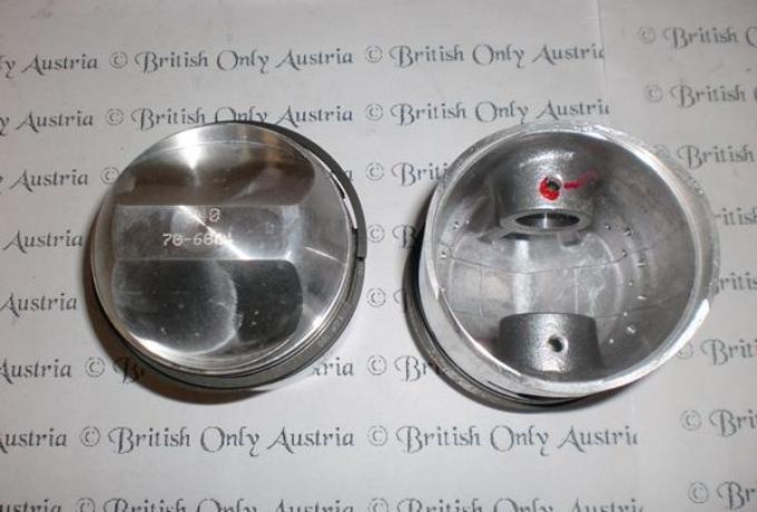 Triumph T100T Piston 500cc  +060 Pair 