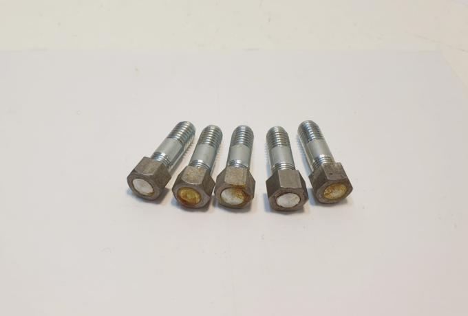 BSA M20.M21 Nut & Stud 1937-1955 NOS Set of 5