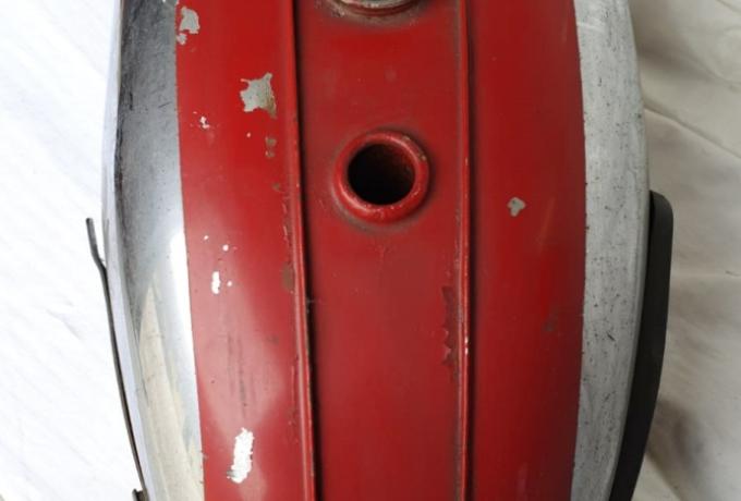 BSA B40 Petrol Tank red used 