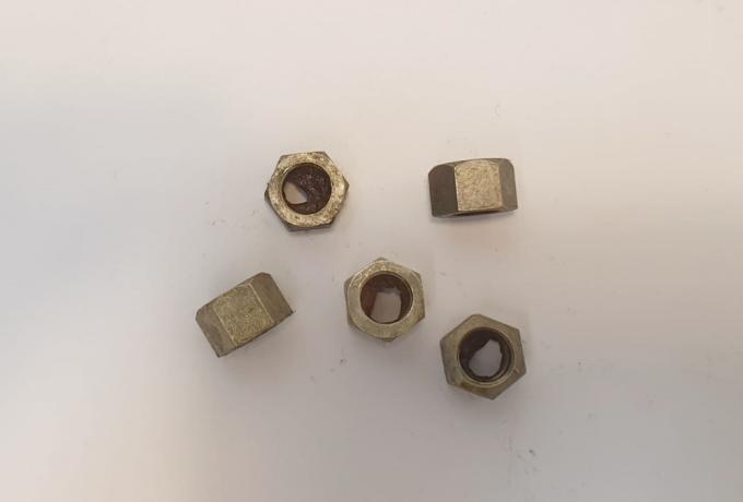 BSA M20.M21 Nut 1937-1955 NOS Set of 5