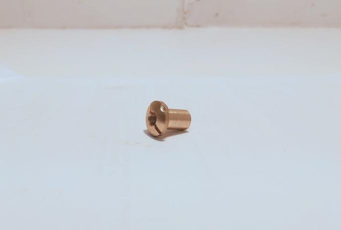 Triumph Nut for Clutch Pin Brass