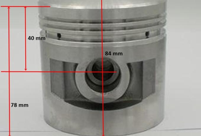 Velocette Kolben +060 MSS 495ccm, OHV Sinlge Port, Eisenkopf, 1935-48