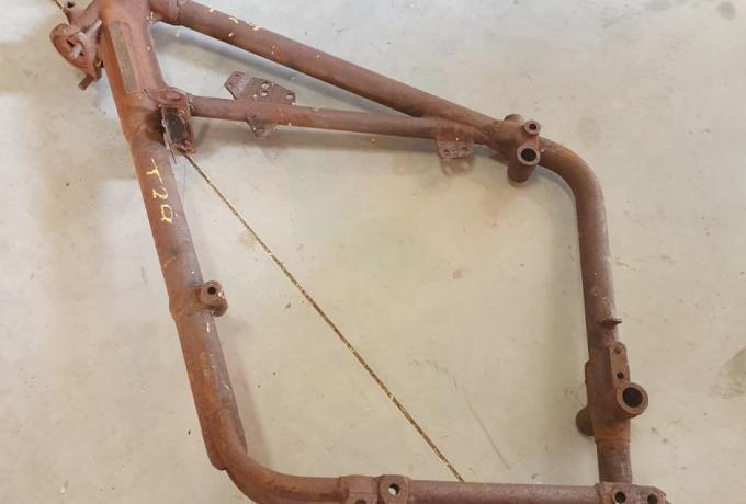 Triumph T100R Front Frame 1972 used GG53615