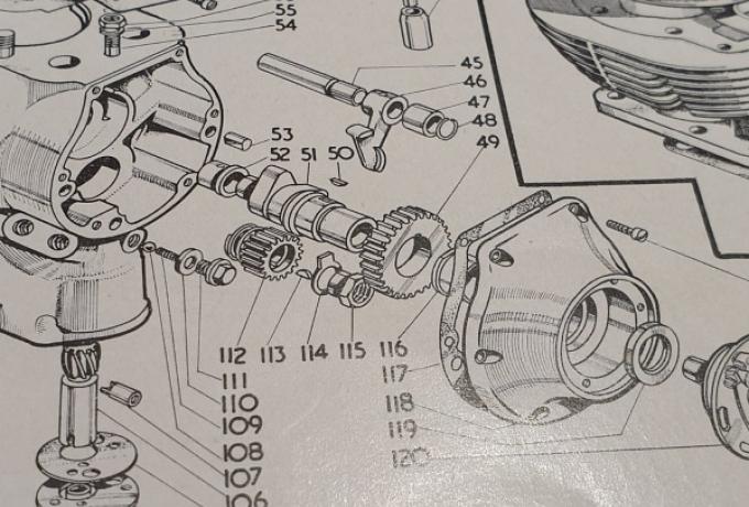 BSA C10/C11/C12 Contact Breaker Cover Gasket