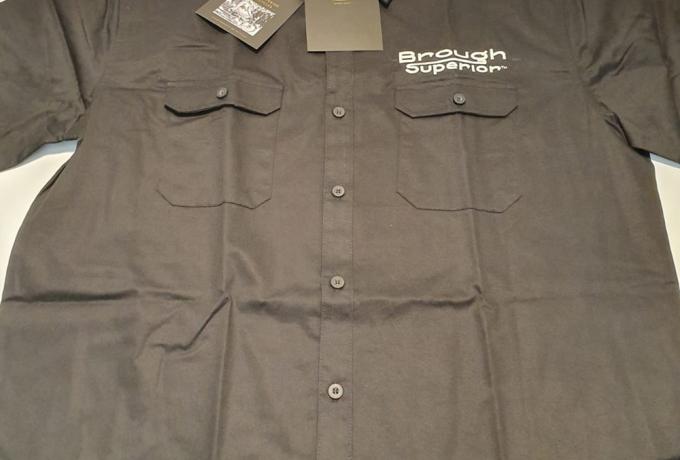 Brough Superior Workshirt  Black Large