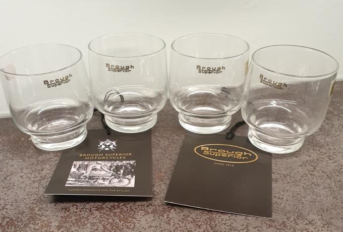 Brough Superior Beverage Glasses
