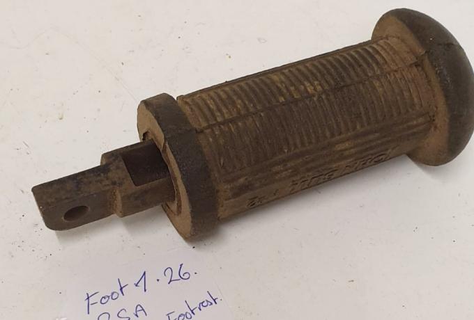 BSA Rear Footrest used