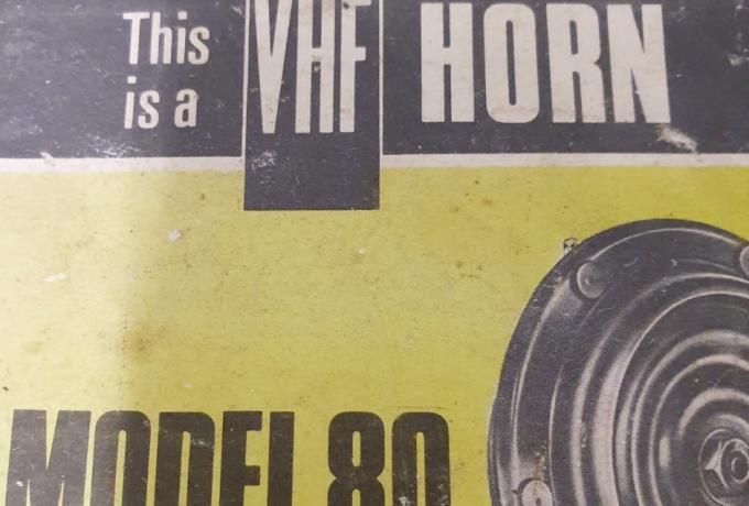 VHF Horn Model 80 NOS