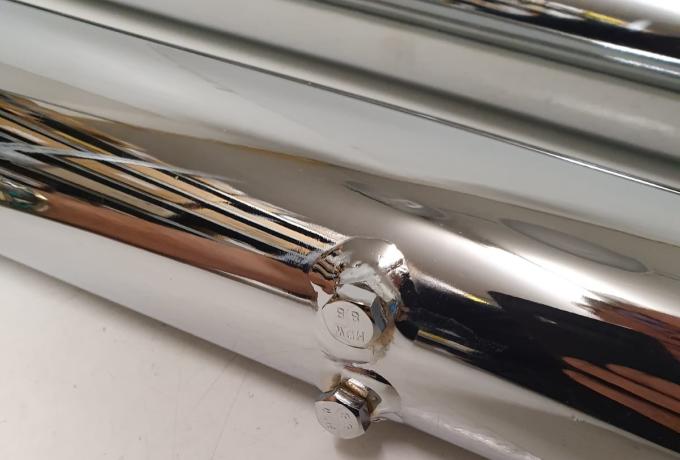 Norton Dominator Silencer 88/99. 500/600 cc 1959-67  1 5/8" Pair