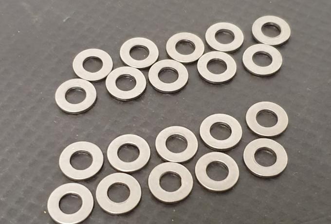 Washer flat  5/16". Stainless Steel. Set of 20 