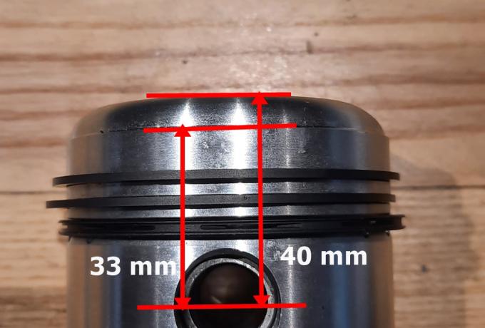 BSA CB/DB Goldstar 350cc Piston 060