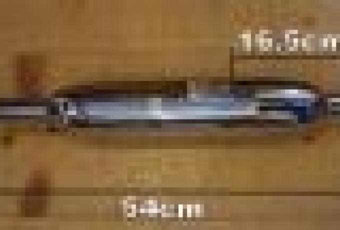 BSA Auspufftopf B40 1 3/8" 1960-62 - nur 1 Stück lagernd!