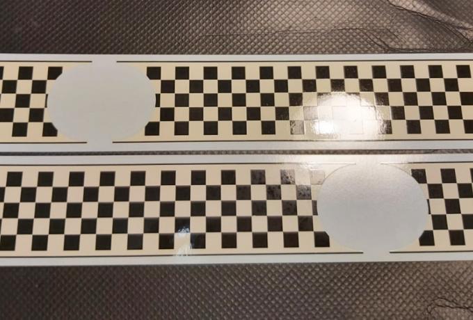 BSA Tank Top Transfer. 1967. Pair