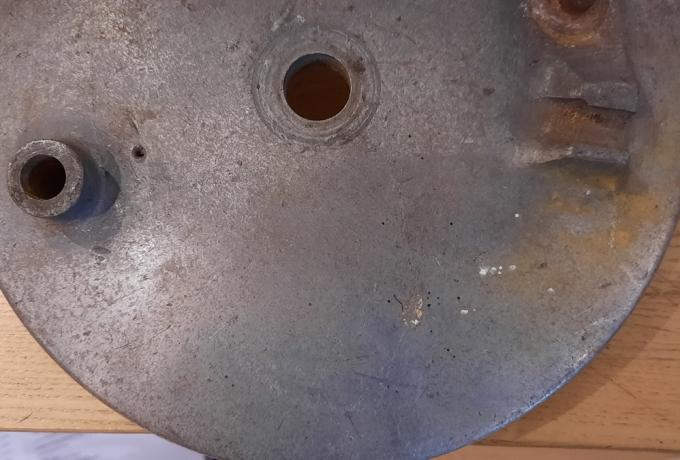Triumph front Brake Plate used