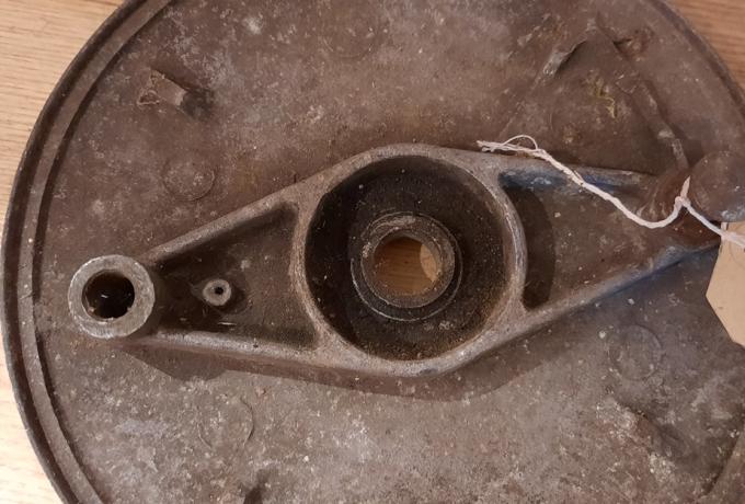 Triumph front Brake Plate used