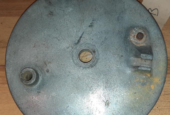 Triumph front Brake Plate used