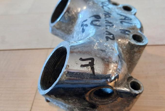 Triumph Rockerbox Exhaust Pre Unit 650 cc Alloy Head used 