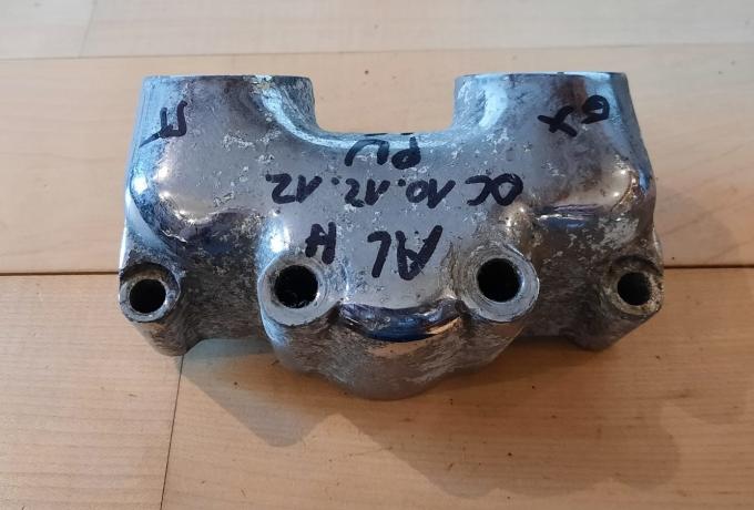 Triumph Rockerbox Exhaust Pre Unit 650 cc Alloy Head used 