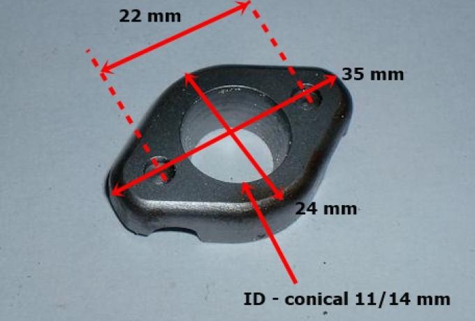 AJS/Matchless Ventilkeil Halter gebraucht