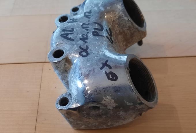 Triumph Rockerbox Exhaust Pre Unit 650 cc Alloy Head used 