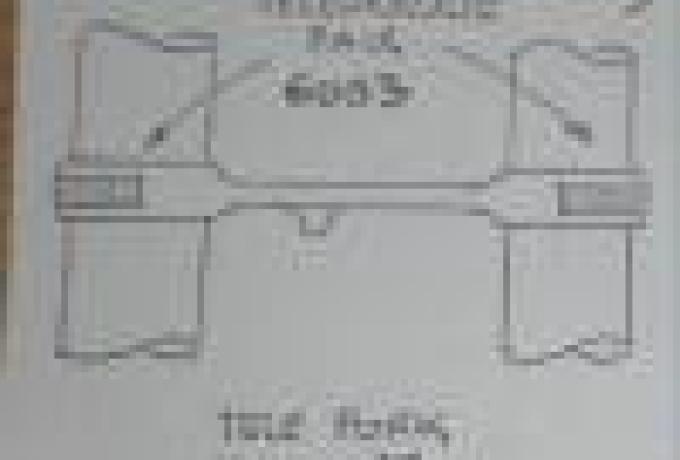 AJS/Matchless Abziehbilder/Paar f. Gabel ab 1955 