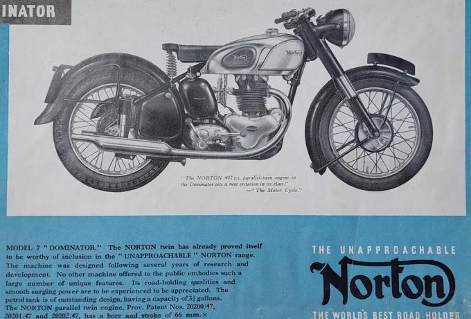 Norton Dominator Brochure