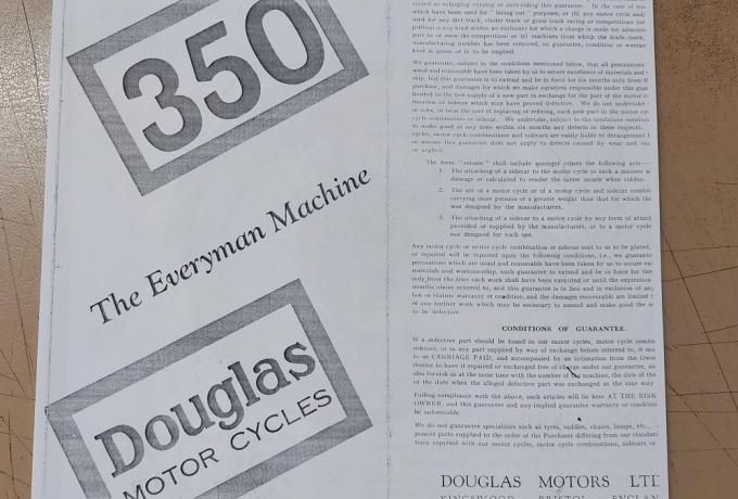 Douglas Instruction Manual . 350. 1931. Copy