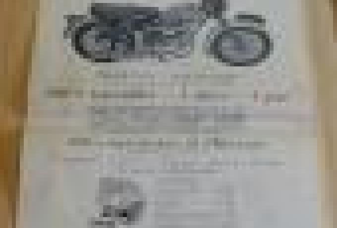 Triumph 1956, Brochure