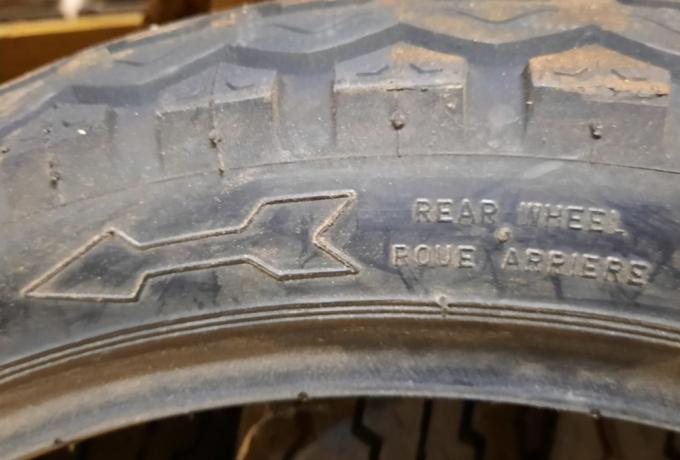 Dunlop K82 3.25-18 Tyre TT-Profile