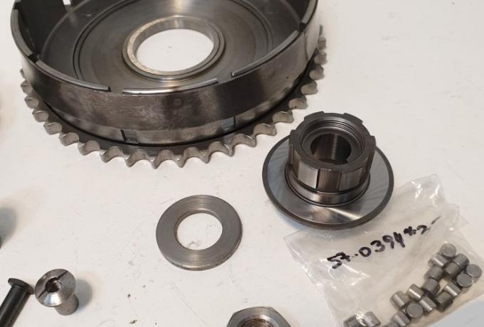 BSA Swinging Arm Clutch compl.A7/A10,B31,B32,B33,B34,Gold Star with alloy clutch pressure plate