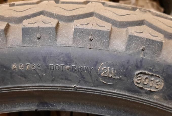 Dunlop K82 3.25-18 Tyre TT-Profile