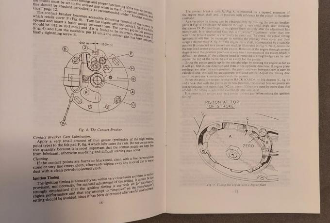 BSA Bantam 175 & Bushman 175 Owners Handbook