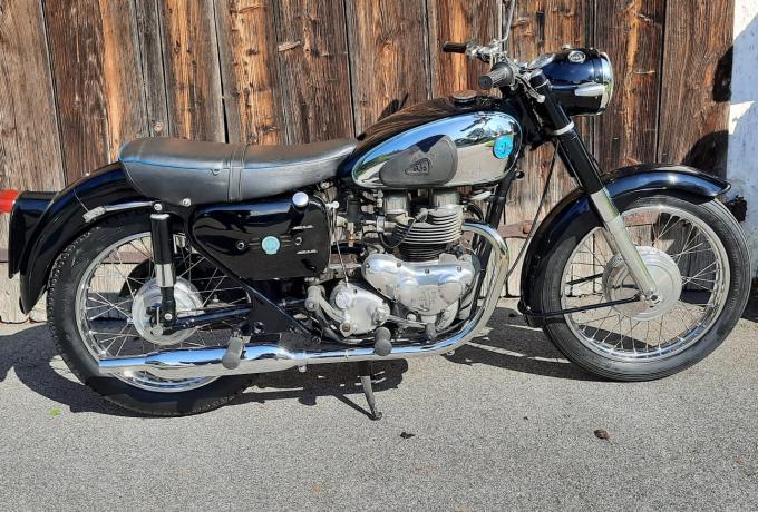 AJS M20. 1957. Twin. 500cc.