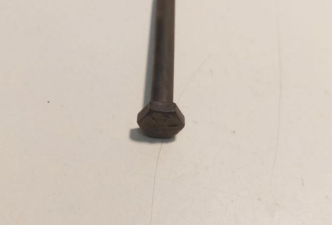 Bolt. WW. 1/4 x 3 . black