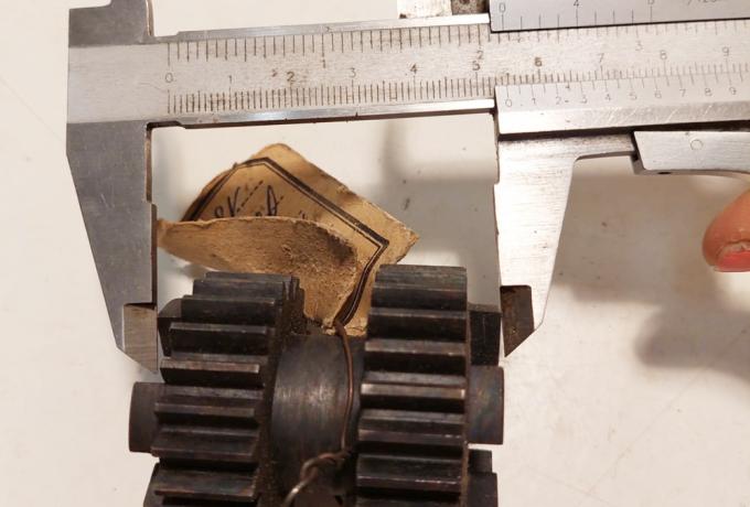 Burman Double Gear 23T. / 26T. NOS / used