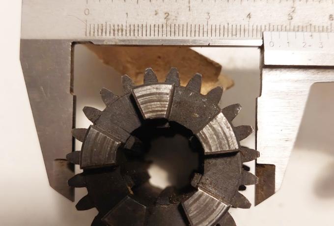 Burman Double Gear 23T. / 26T. NOS / used