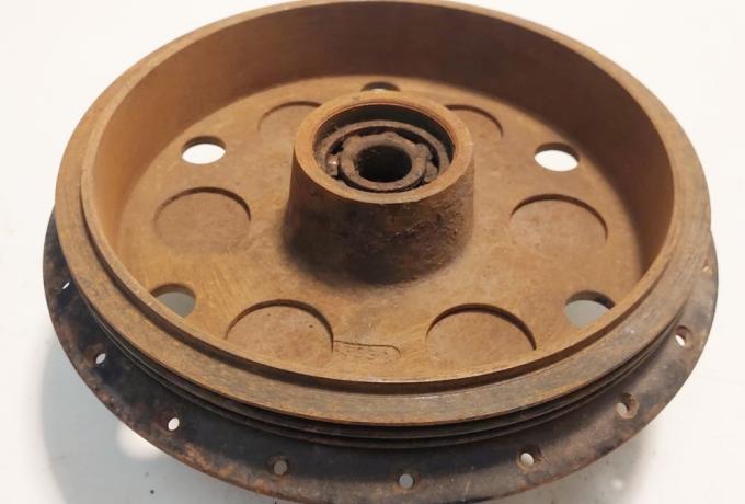 Brake Drum with Plate and Shoes used