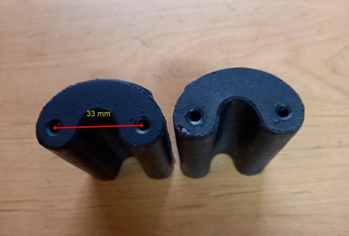 James Footrest Pedal Rubbers /Pair