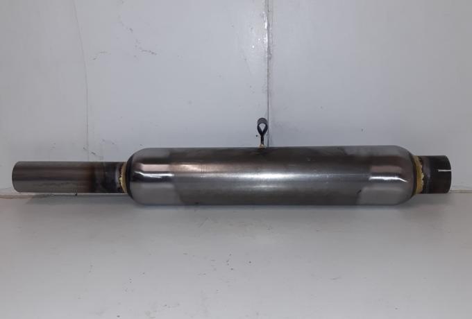 Triumph 3HW Silencer 3"  1 3/4" unplated 