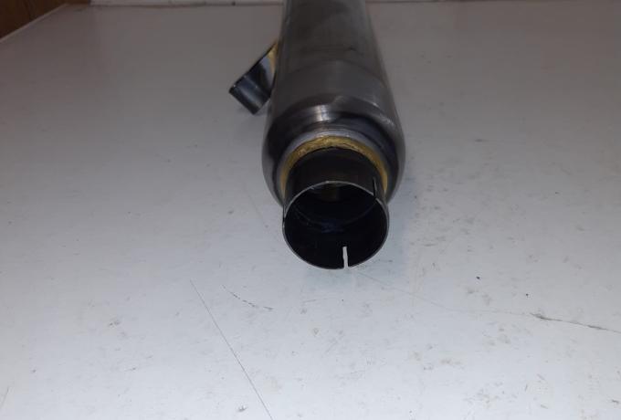 Triumph 3HW Silencer 3"  1 3/4" unplated 