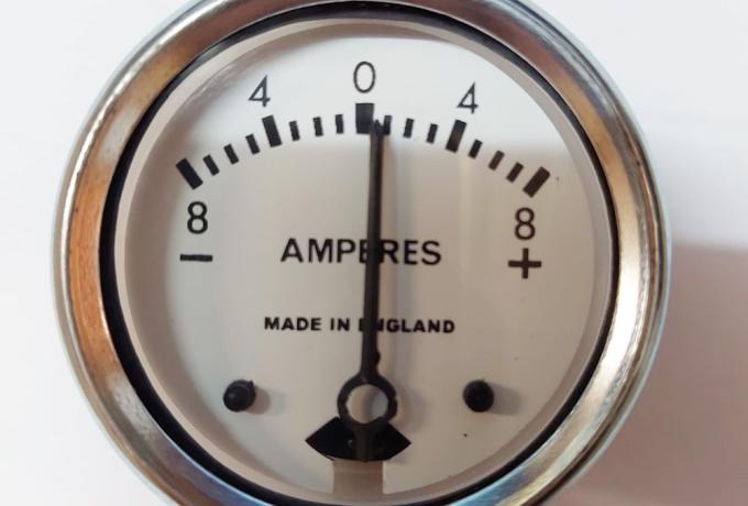 Lucas Ammeter/Amperemeter Replica 6V  1 3/4"