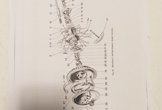 Triumph TR6. T120.  Replacement Parts Catalogue 1970.  Copy
