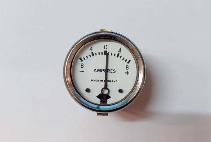 Lucas Amperemeter/Ammeter Nachbau 6V 1 3/4"